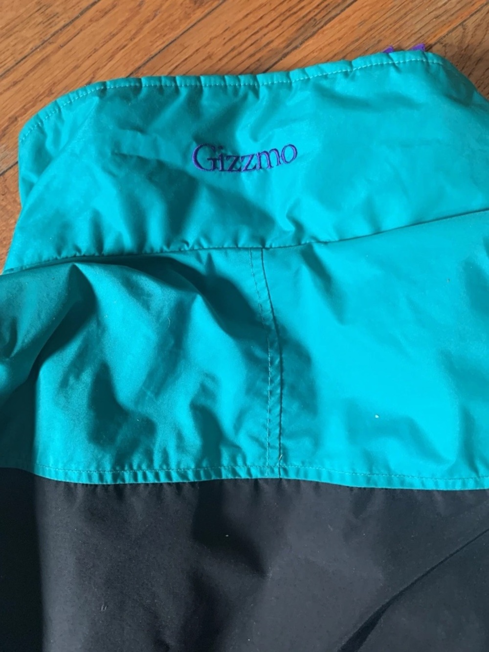 Vintage Columbia Sportswear Windbreaker Jacket Mens XL Teal Navy Colorblock 90s - Picture 9 of 16